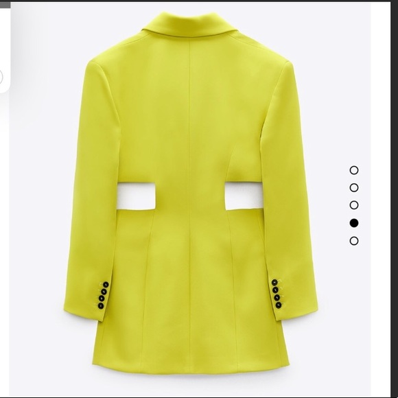 Zara cut out blazer dress bloggers fav - Picture 11 of 12